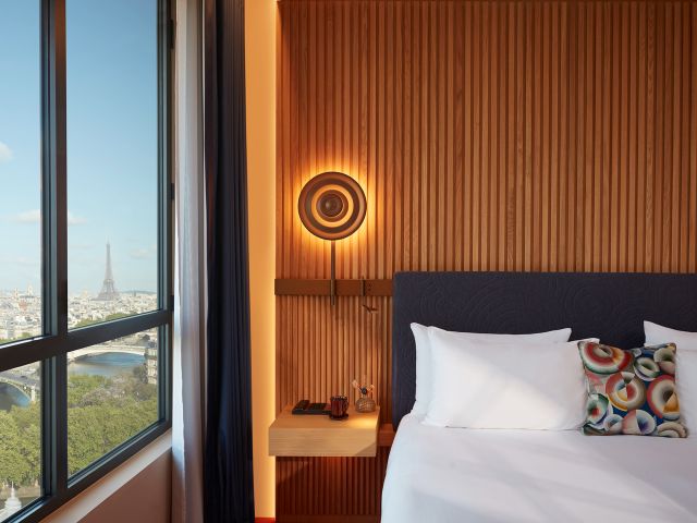 SO/ Paris with Eiffel tower view