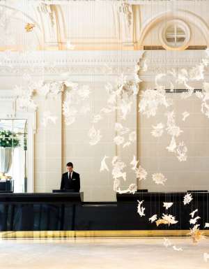 The lavish new Peninsula Paris hotel.