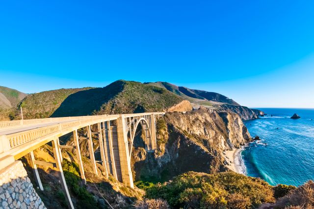 Bixby Bridge - one of the most iconic landmarks along California's coastline.