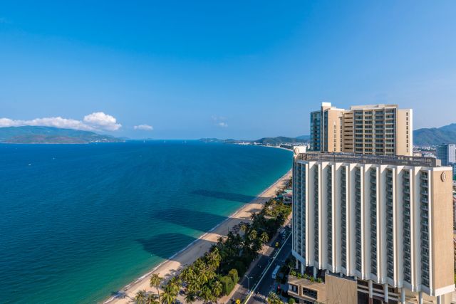 Intercontinental Nha Trang, situated on the golden street of Tran Phu in Nha Trang City, overlooking the iconic coastline.