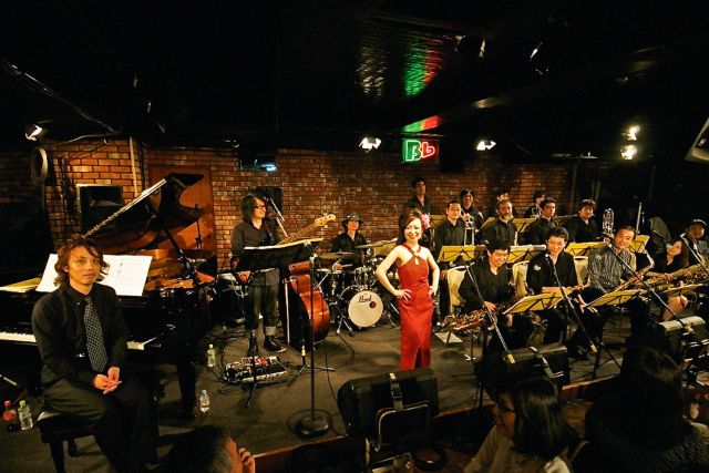Inside Tokyo's B Flat Jazz Club