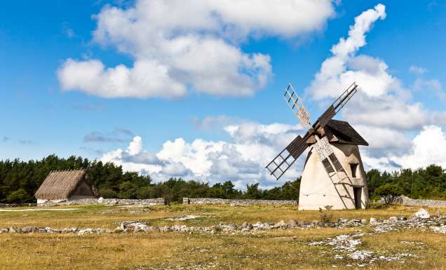 Fårö island, part of Gotland, Sweden.