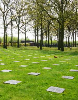 WWI cemetery in Ypres, Belgium.
