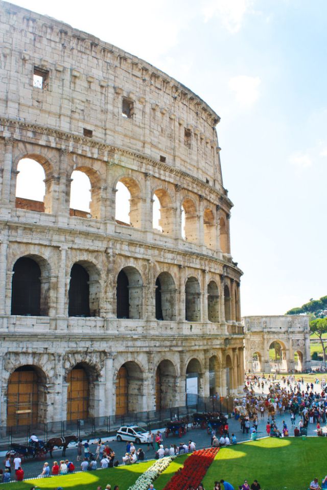Family cruising holiday in Italy.