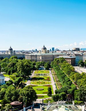 The iconic Ringstrasse in Vienna, Austria.