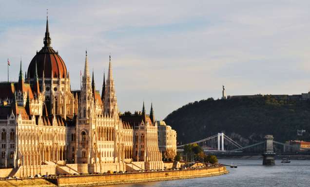 Budapest's parliament building, Hungary.