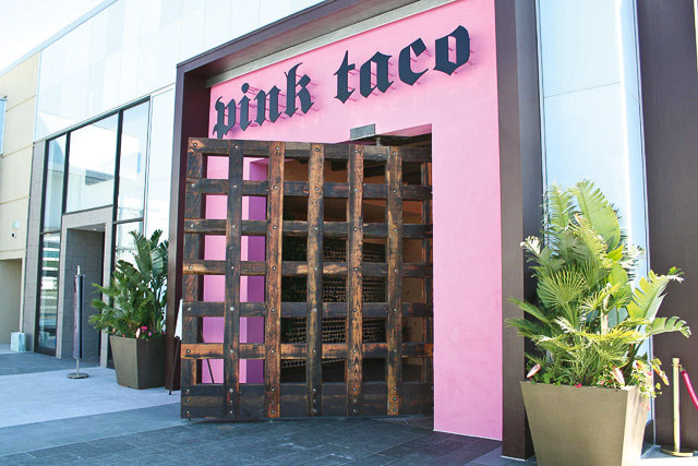 Pink Taco restaurant , West Hollywood.