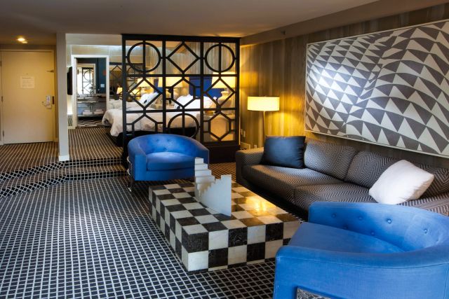 Chamberlain Hotel in West Hollywood, Los Angeles.