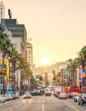 West Hollywood in Los Angeles, USA.