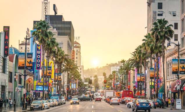 West Hollywood in Los Angeles, USA.