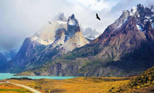 Patagonia's iconic Torres del Paine.