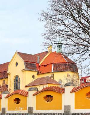 Franciscan Monastery in Pilsen, Czech Republic.