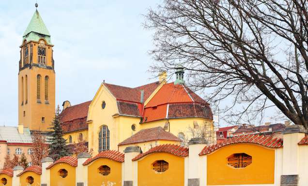 Franciscan Monastery in Pilsen, Czech Republic.