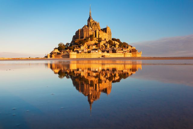 Le Mont St-Michel: a medieval French icon.