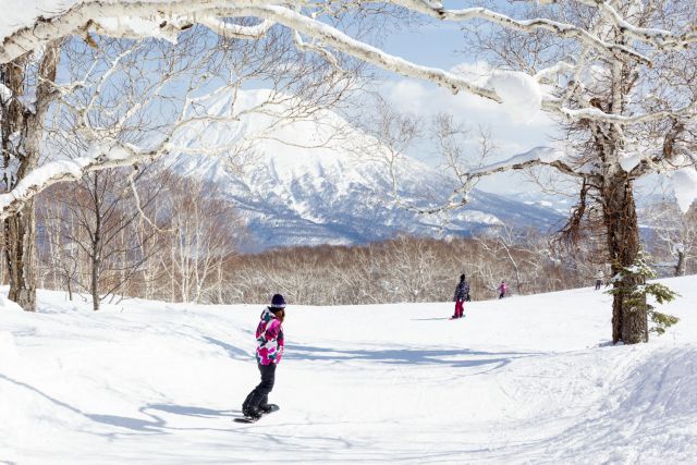 Niseko ski resort in Hokkaido, Japan.