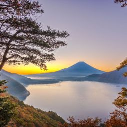 Mt Fuji at Lake Motosu