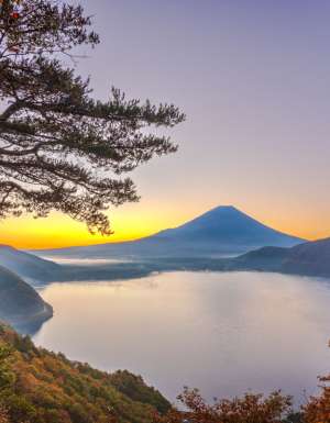 Mt Fuji at Lake Motosu