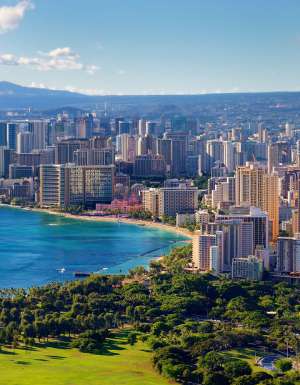 Honolulu city, Oahu, Hawai'i