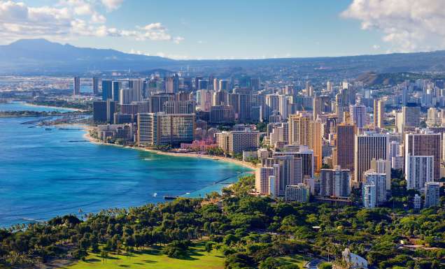 Honolulu city, Oahu, Hawai'i