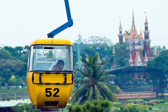 Indonesia’s cultural theme park, Taman Mini Indonesia Indah.