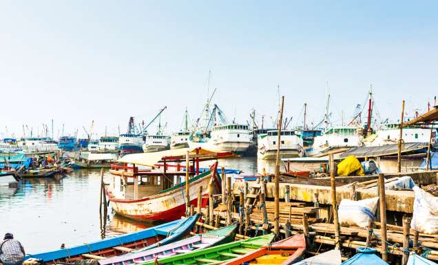 Sunda Kelapa Harbour, Jakarta.