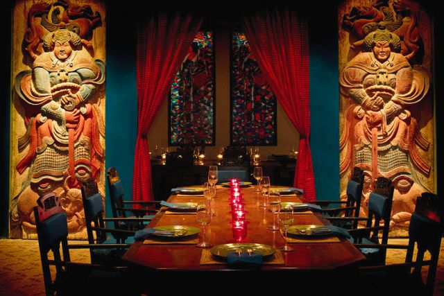 Dining among some of the archipelago’s fine art at Lara Djonggrang.