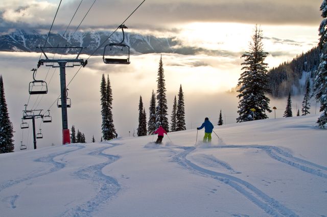 First tracks