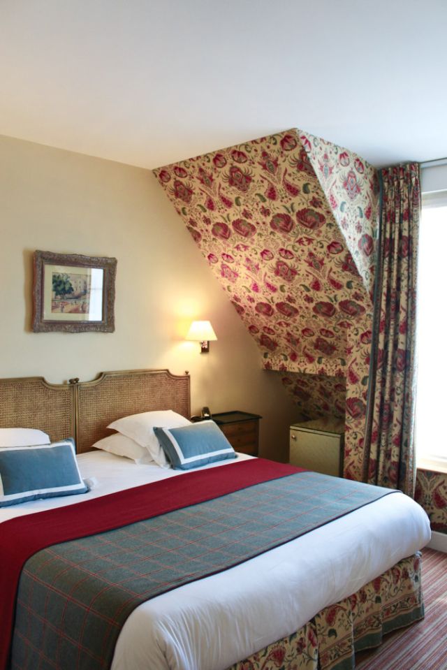 Four-person room at Le Relais Madeleine.