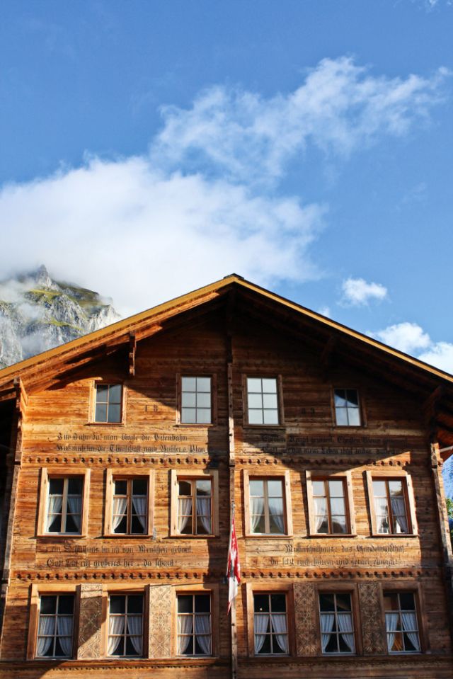 Classic Swiss architecture