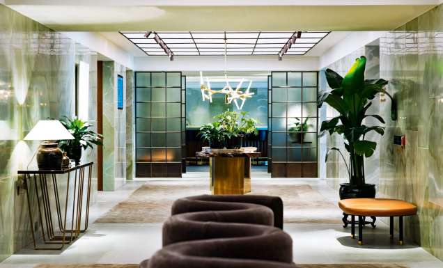 The Pier - Cathay Pacific's flagship First Class lounge.