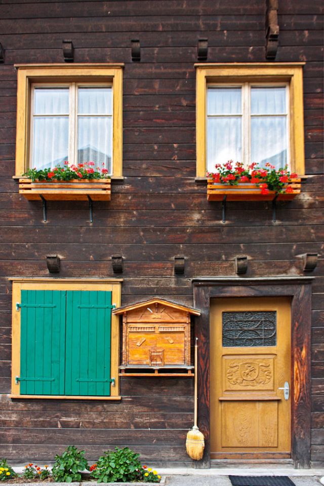 Traditional alpine architecture
