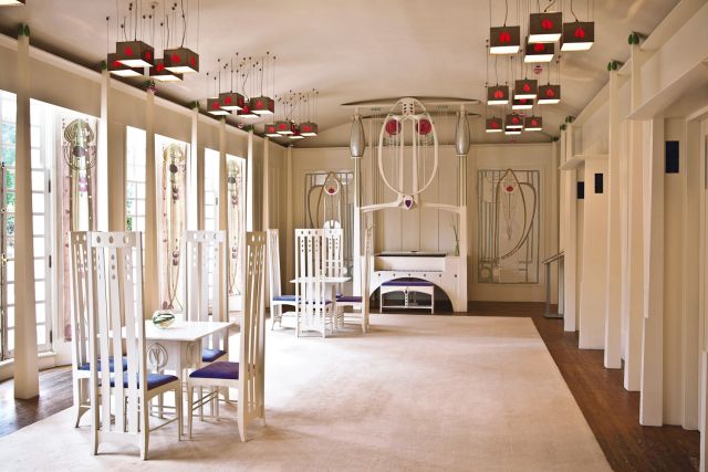 House for an Art Lover inspired by the designs of Charles Rennie Mackintosh
