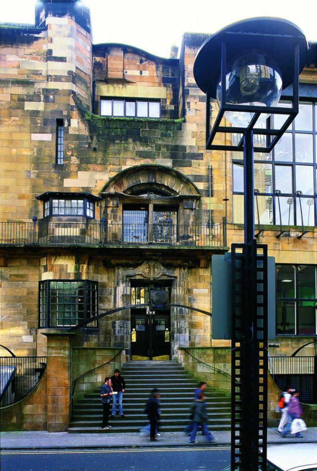 The world-famous Glasgow School of Art.