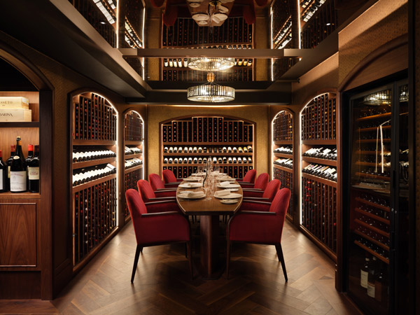 the elegant 1920s-style dining at The Savoy Grill, London