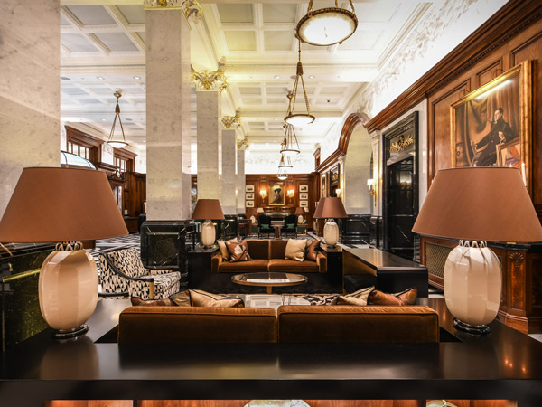 the room interior of The Savoy London
