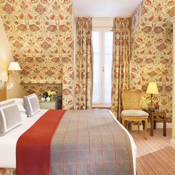 Inside the four-person suite at Le Relais Madeleine