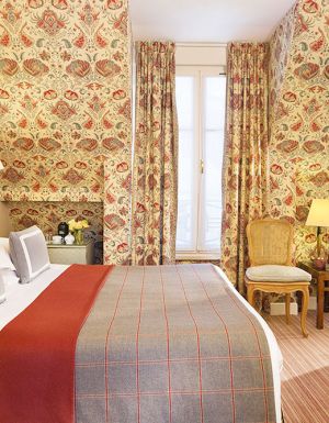 Inside the four-person suite at Le Relais Madeleine