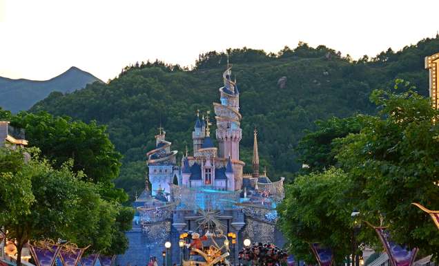 Hong Kong Disneyland.
