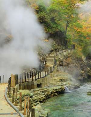 Japanese onsen Akita