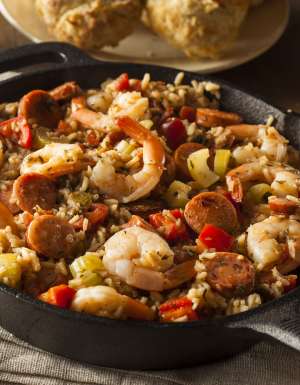 Jambalaya in America's Deep South.