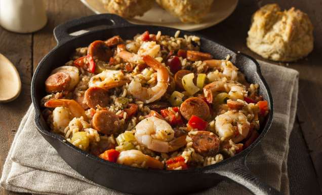 Jambalaya in America's Deep South.