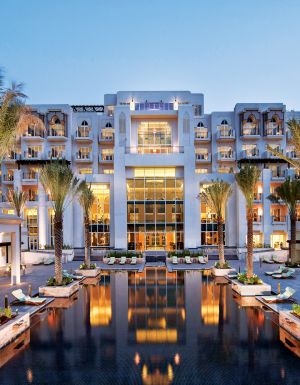 Anantara Eastern Mangroves Hotel and Spa swimming pool.