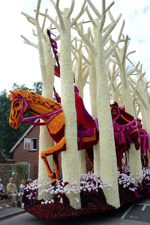 Bloemencorso in Zundert, the Netherlands