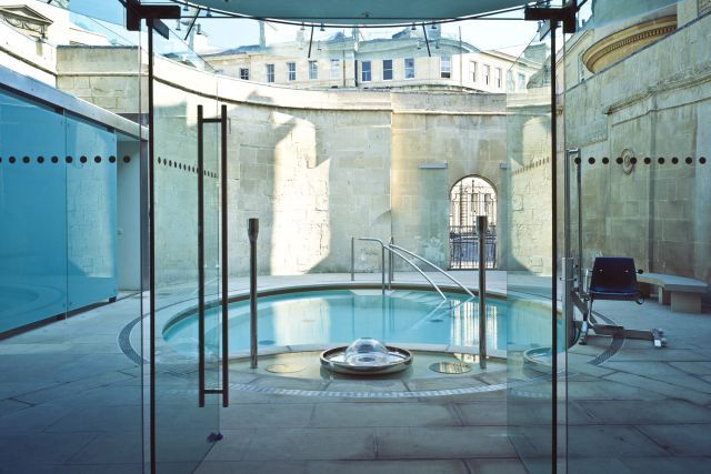 Thermae Bath Spa in Bath, England.