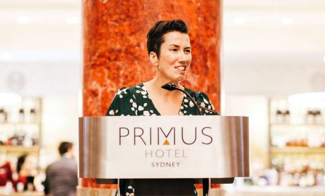 MC extraordinaire, International Traveller's Editorial Director, Leigh-Ann Pow.