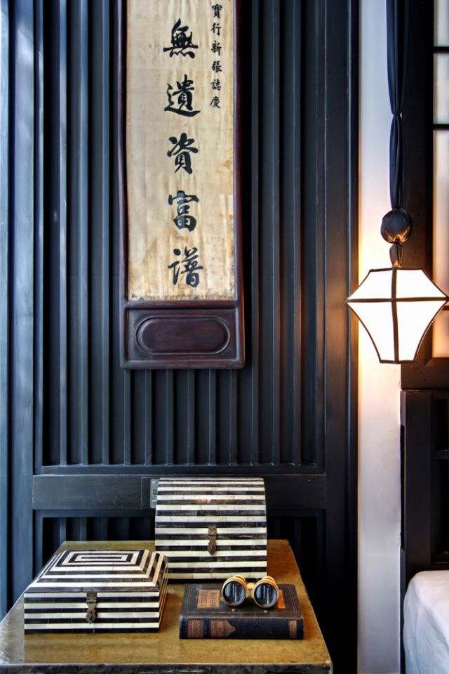The Chinese-themed Pool Villa at The Siam, Bangkok.