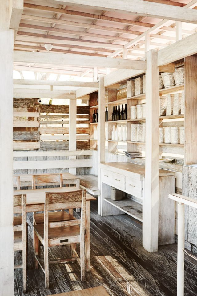 The intriguing interior of The Junction Restaurant, Seminyak.