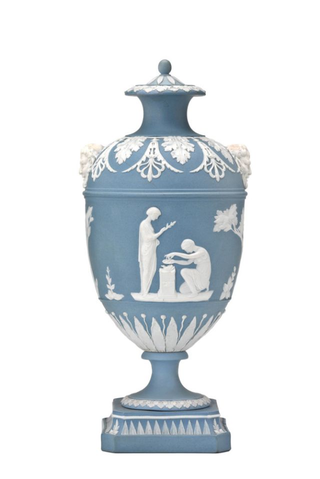 Wedgwood vase at The Holburne Museum, Bath.
