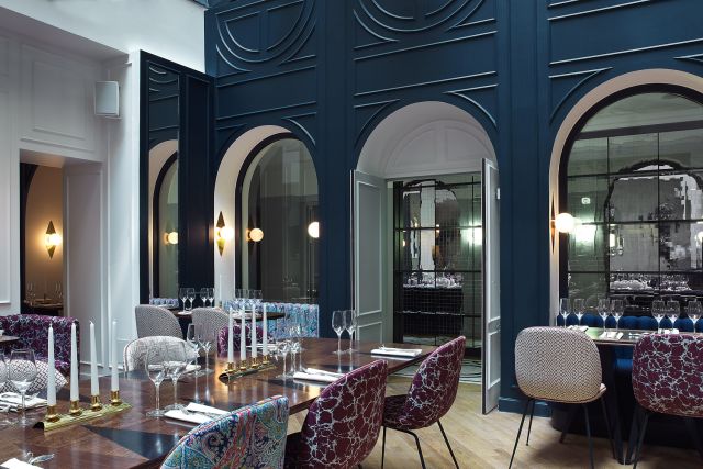 Hotel Bachaumont's restaurant.