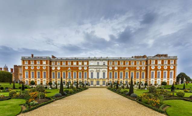 Hampton Court Palace in London, England